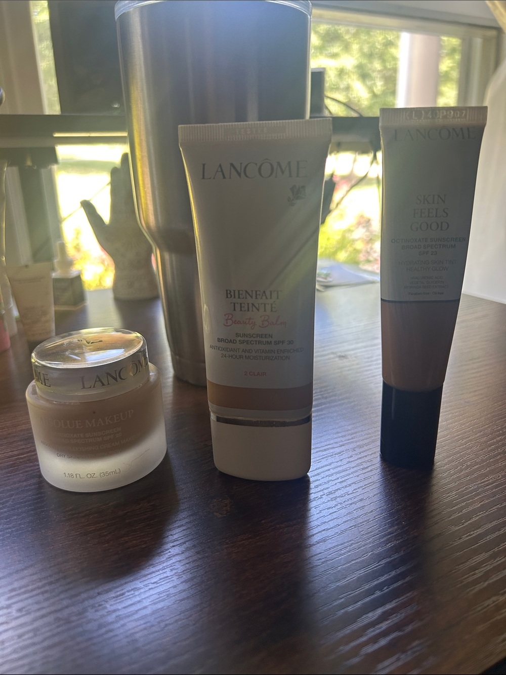 Lancôme foundation trio. All more than 3/4 full.